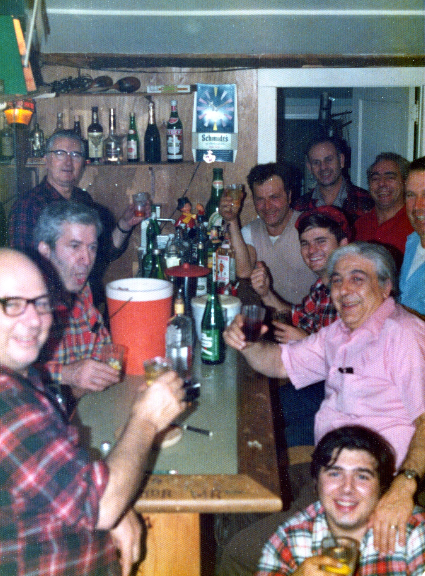 At the bar 1973